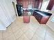 Spacious kitchen showcases granite countertops, stainless appliances, and tile flooring at 3919 Lilac Haze St, Las Vegas, NV 89147