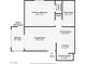 Detailed floor plan featuring a primary bedroom, dining room, living room, and kitchen at 4200 S Valley View Blvd # 2085, Las Vegas, NV 89103