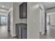 Hallway with ample storage cabinets at 4537 Colonial Canyon St, North Las Vegas, NV 89031