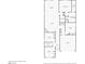 An easy to read floorplan for a single Gathering home with 4 bedrooms and an attached garage at 7070 Cinder Horse St, Las Vegas, NV 89131