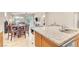 Beautiful kitchen with granite countertops, stainless steel appliances, and an adjacent dining area at 7070 Cinder Horse St, Las Vegas, NV 89131