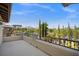 Balcony overlooking manicured landscaping and picturesque mountain views at 724 Step Beach St, Las Vegas, NV 89138