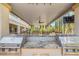 Outdoor kitchen featuring stainless steel grill and granite countertop at 724 Step Beach St, Las Vegas, NV 89138