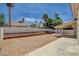 Backyard featuring patio and palm tree views at 7927 W Oquendo Rd, Las Vegas, NV 89113