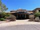Charming community theater featuring covered entrance, landscaped grounds and beautiful architecture at 9409 January Dr, Las Vegas, NV 89134