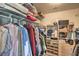 Walk-in closet with shelves, racks, and drawers to maximize storage and organization at 10294 Running Falls St, Las Vegas, NV 89178