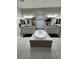 Bathroom with a modern freestanding tub, double vanity and granite countertops at 11318 San Arezzo Pl, Las Vegas, NV 89141
