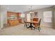 Bright kitchen features an island, ample counter space, and an adjacent dining area at 11919 Jersey Lilly St, Las Vegas, NV 89183
