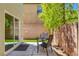 Cozy outdoor patio featuring a seating area, perfect for relaxing and enjoying the fresh air at 11919 Jersey Lilly St, Las Vegas, NV 89183