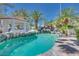 Beautiful pool and rock waterfall feature, gazebo with seating for backyard entertainment at 217 Windsong Dr, Henderson, NV 89074