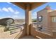 Balcony with views of mountains and city through the railing at 2191 Bay Club Dr # 204, Laughlin, NV 89029