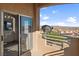 Balcony view showcasing the city skyline and outdoor scenery through a sliding glass door at 2191 Bay Club Dr # 204, Laughlin, NV 89029