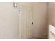 A protective white security door leads to the unit at 204 at 2191 Bay Club Dr # 204, Laughlin, NV 89029