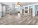 Open floorplan showcases a seamless flow between the living area and kitchen at 2268 Alanhurst Dr, Henderson, NV 89052
