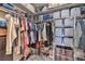 Well-organized walk-in closet with shelves, hanging racks, and storage bins, maximizing space at 2293 Sky Island Dr, Henderson, NV 89002