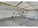 A large garage with laundry hookups, a utility sink, and ample space for storage at 2398 S Lamont St, Las Vegas, NV 89104