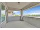 Covered balcony offering views of the surrounding neighborhood at 2486 Dragon Fire Ln, Henderson, NV 89052