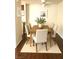 Cozy dining area with a table, seating for six, and natural light at 2606 S Durango Dr # 277, Las Vegas, NV 89117