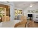 Open-concept living area with patio access, comfortable seating, and ample natural light at 3128 Faiss Dr, Las Vegas, NV 89134