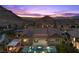 Serene aerial view capturing the entire property, showcasing the pool and outdoor living spaces at 3131 Reverence Heights Ln, Las Vegas, NV 89138