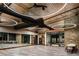 Spacious dance studio featuring a mirrored wall and wood floors, perfect for fitness and recreational activities at 3131 Reverence Heights Ln, Las Vegas, NV 89138