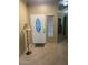 Bright foyer featuring tile flooring and a decorative glass front door at 3562 Driving Range St, Las Vegas, NV 89122