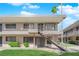 Attractive apartment complex featuring well-kept landscaping and a convenient stairway for upper-level access at 3727 Hazelwood St # 12, Las Vegas, NV 89119