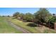 Backyard view with golf course and desert landscape at 653 Paloma Cir, Mesquite, NV 89027