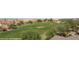 Golf course view with sand trap and desert landscape at 653 Paloma Cir, Mesquite, NV 89027