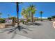 Community entrance featuring Capella Pointe signage, landscaping, and security gates at 7246 Dazzle Point St, North Las Vegas, NV 89084