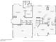 Detailed floor plan of the home showcasing the layout and dimensions of each room at 8104 Wispy Sage Way, Las Vegas, NV 89149