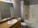 Functional bathroom featuring a bath and vanity at 8250 N Grand Canyon Dr # 2029, Las Vegas, NV 89166
