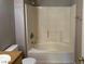 Clean bathroom with a bath and shower combo at 8250 N Grand Canyon Dr # 2029, Las Vegas, NV 89166
