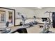 Community gym with modern exercise equipment including ellipticals and stationary bikes at 8250 N Grand Canyon Dr # 2029, Las Vegas, NV 89166