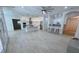 Open floorplan featuring spacious kitchen and dining area at 8777 Beckett Ridge Ave, Las Vegas, NV 89149