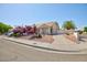 Charming single-story home with well-maintained landscaping and a welcoming driveway at 9091 W Viking Rd, Las Vegas, NV 89147
