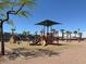 A colorful playground with climbing frames and slides, offering engaging play experiences for  at 1094 Paradise Resort Dr, Henderson, NV 89002