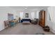 Spacious living room featuring ample seating, bright windows and neutral carpet at 12429 Alpenglow Ct, Las Vegas, NV 89138