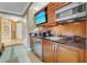 Enjoy this spacious suite with a gourmet kitchenette including stainless steel appliances and a stylish backsplash at 125 E Harmon Ave # 2907, Las Vegas, NV 89109