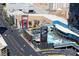 Inviting rooftop pool area with palm trees, cabanas, and city views, perfect for relaxation and entertainment at 125 E Harmon Ave # 2907, Las Vegas, NV 89109