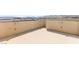 Expansive patio with stucco walls, electrical, and great sun exposure at 160 Lomita Heights Dr, Las Vegas, NV 89138