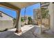 Backyard patio includes a spiral staircase for upper level access at 2388 Kenneth Ave, Henderson, NV 89052