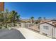 Balcony view with a skyline view over residential homes at 2388 Kenneth Ave, Henderson, NV 89052