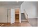 Hallway with tile flooring and a staircase at 2388 Kenneth Ave, Henderson, NV 89052