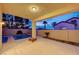 Outdoor pool area featuring a water feature and desert landscaping at 2388 Kenneth Ave, Henderson, NV 89052
