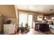 Cozy kitchen with stainless steel appliances, garden window, and modern wood cabinets at 2722 Sweet Basil Dr, Las Vegas, NV 89142