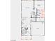Floor plan featuring the layout of the first story at 3426 Oristano Ln, Henderson, NV 89044