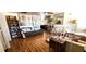 Bright and airy living room with hardwood floors, comfortable seating, and stylish decor at 4119 Meadowglen Cir, Las Vegas, NV 89121