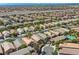 Beautiful aerial view shows the many single Gathering homes within the community at 4124 Gliding Gulls Ave, North Las Vegas, NV 89084