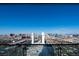 Panoramic view of the Las Vegas skyline from a balcony at 4381 W Flamingo Rd # 3818, Las Vegas, NV 89103